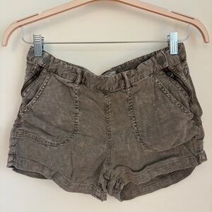 Free People Casual Green Women's Shorts